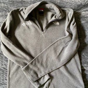 Gray Fleece Pullover